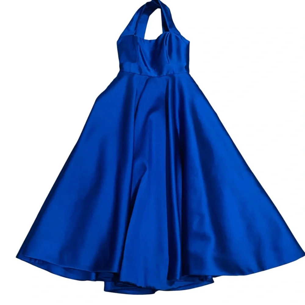 french connection blue mini dress Women's Whisper Straight Neck - - Size 2 Denim Dress Maxi Wholesale SLEEVES_3/4-Length trim knit for refined Size:Medium 15-15.5 ( 32/33)